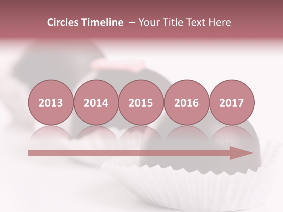 Sweet Flame Dessert PowerPoint Template