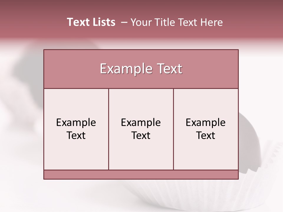 Sweet Flame Dessert PowerPoint Template