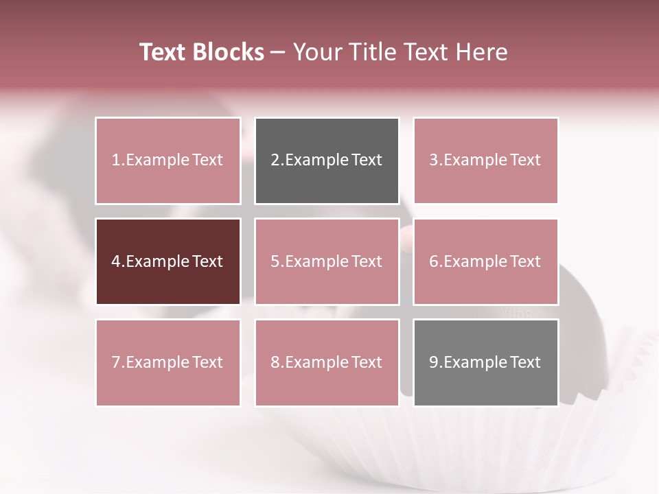 Sweet Flame Dessert PowerPoint Template