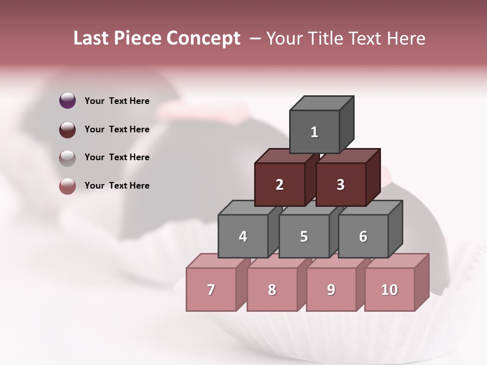 Sweet Flame Dessert PowerPoint Template