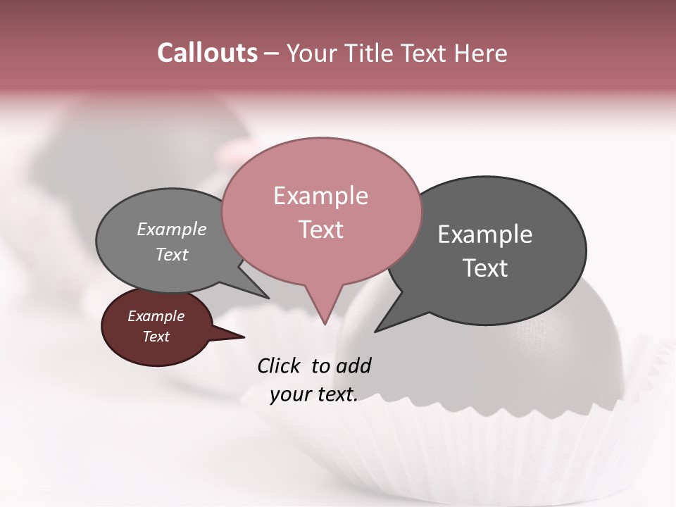 Sweet Flame Dessert PowerPoint Template