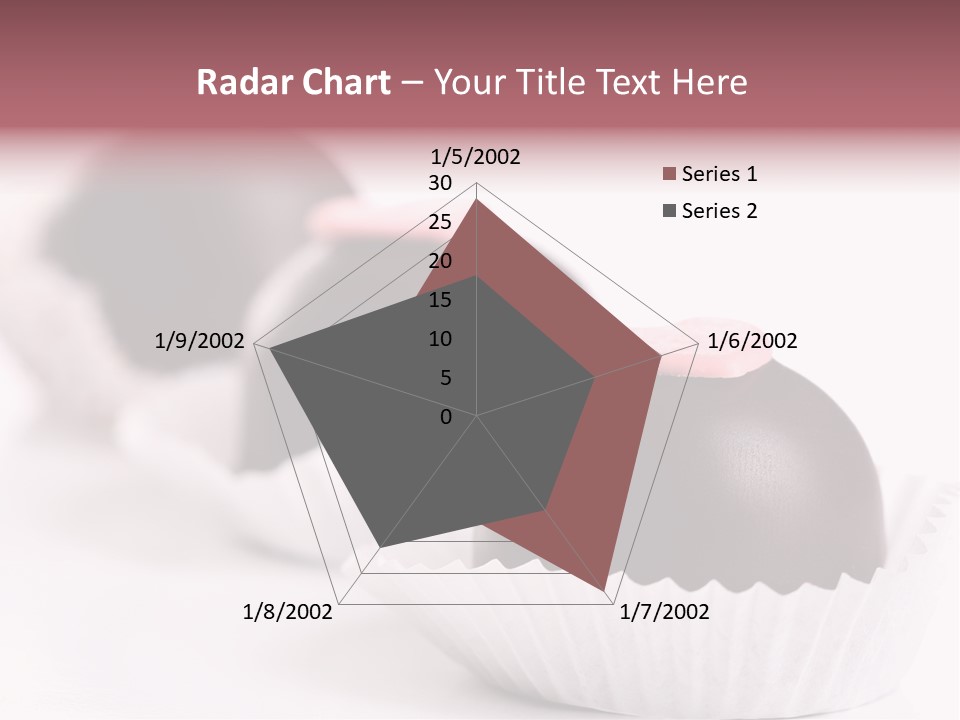 Sweet Flame Dessert PowerPoint Template