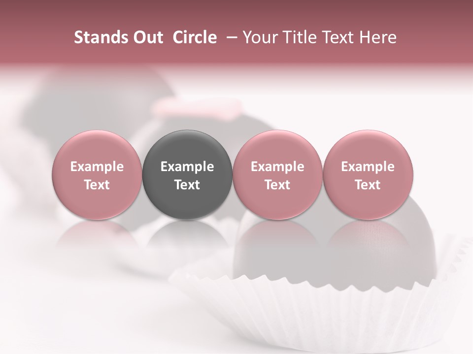 Sweet Flame Dessert PowerPoint Template