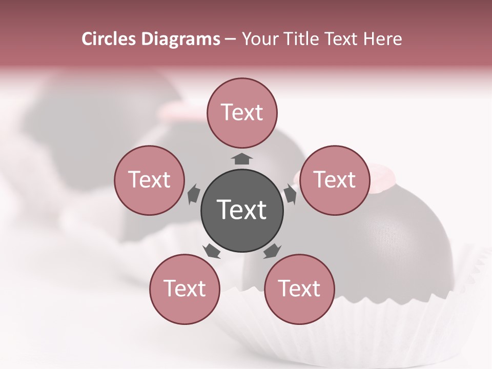 Sweet Flame Dessert PowerPoint Template