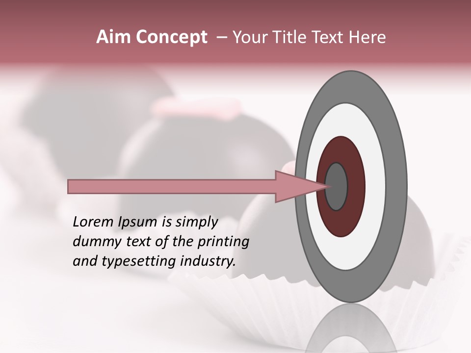 Sweet Flame Dessert PowerPoint Template