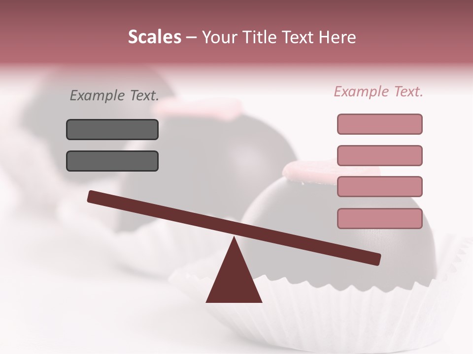 Sweet Flame Dessert PowerPoint Template