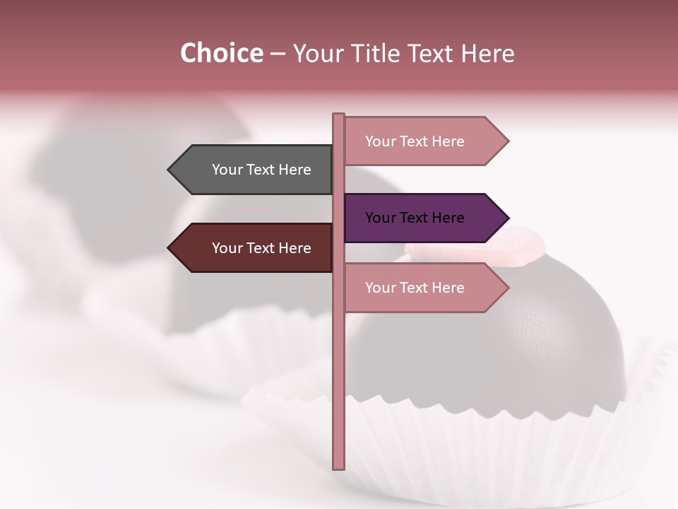 Sweet Flame Dessert PowerPoint Template