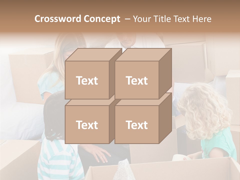 Jubilant New Offspring PowerPoint Template