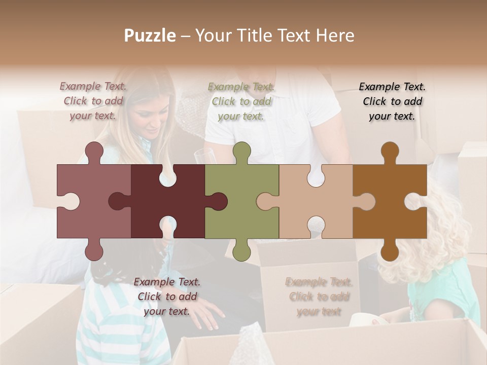 Jubilant New Offspring PowerPoint Template