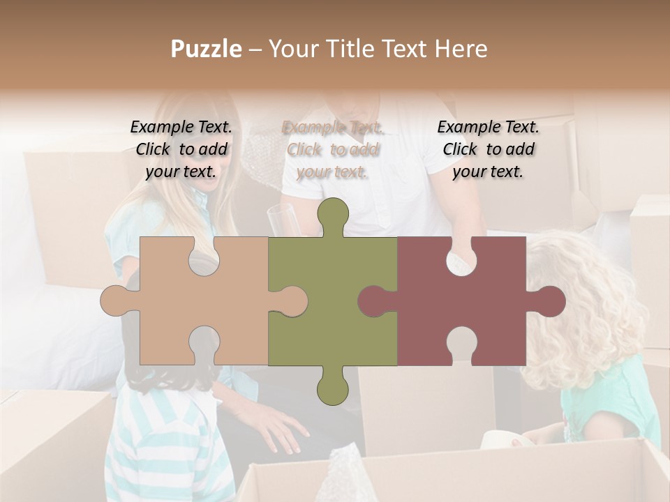 Jubilant New Offspring PowerPoint Template