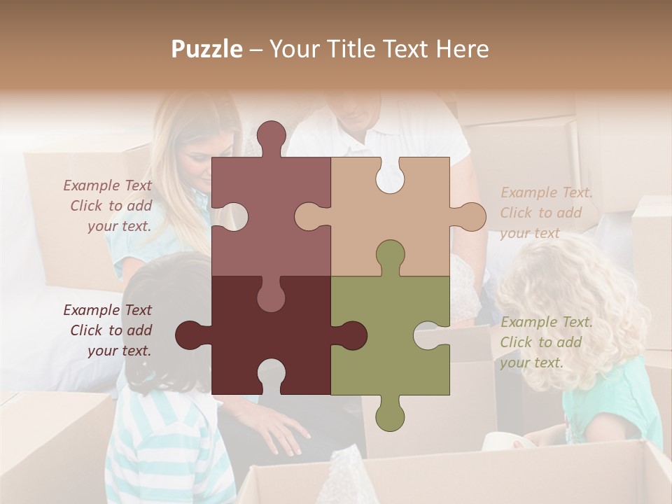 Jubilant New Offspring PowerPoint Template