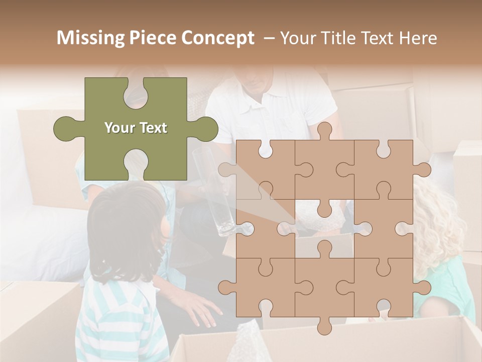 Jubilant New Offspring PowerPoint Template