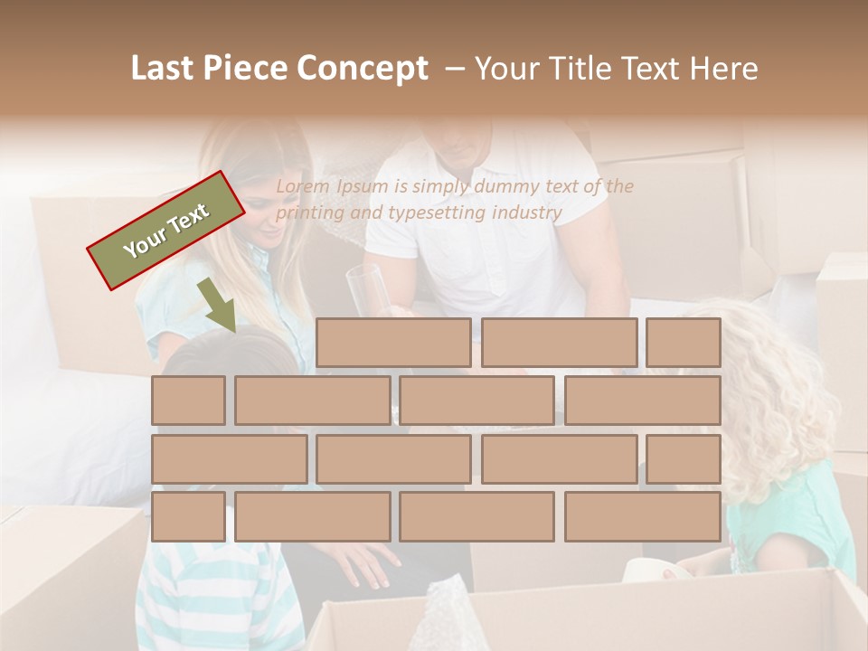 Jubilant New Offspring PowerPoint Template