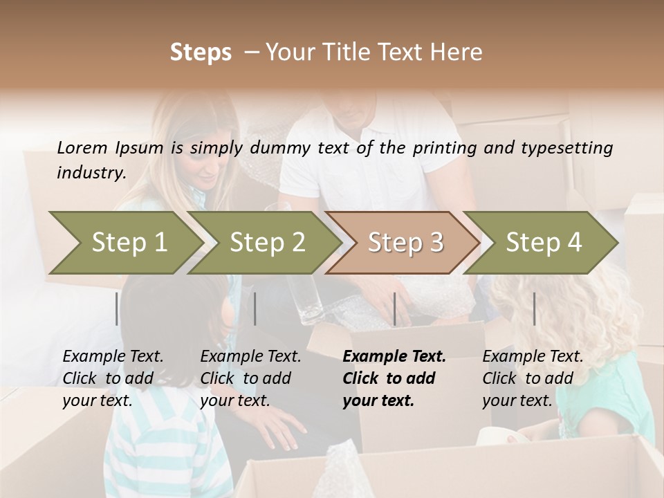 Jubilant New Offspring PowerPoint Template