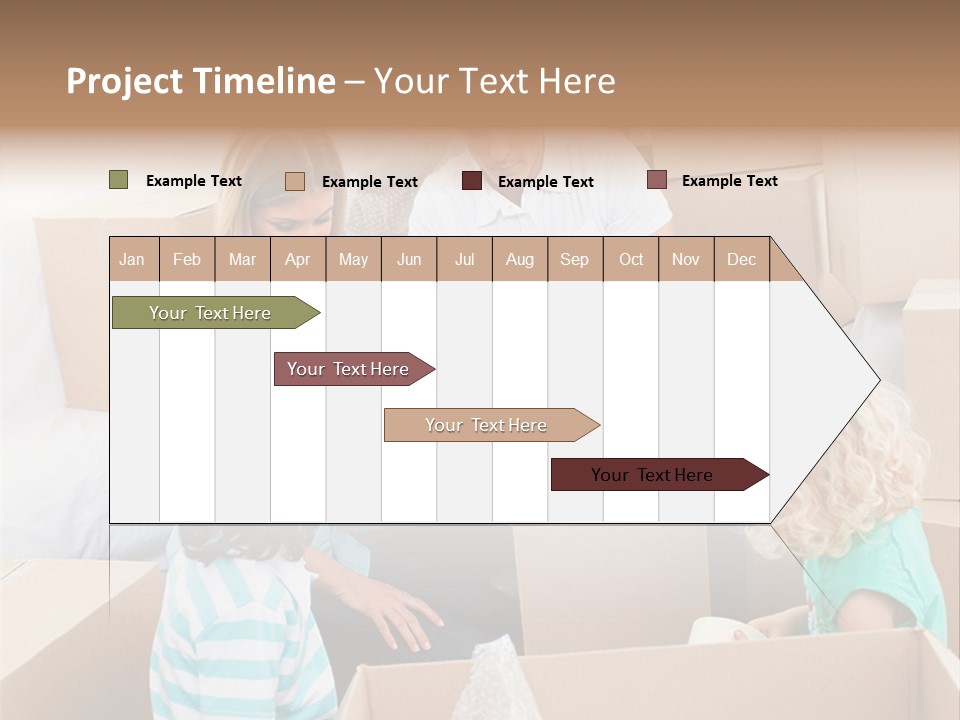 Jubilant New Offspring PowerPoint Template