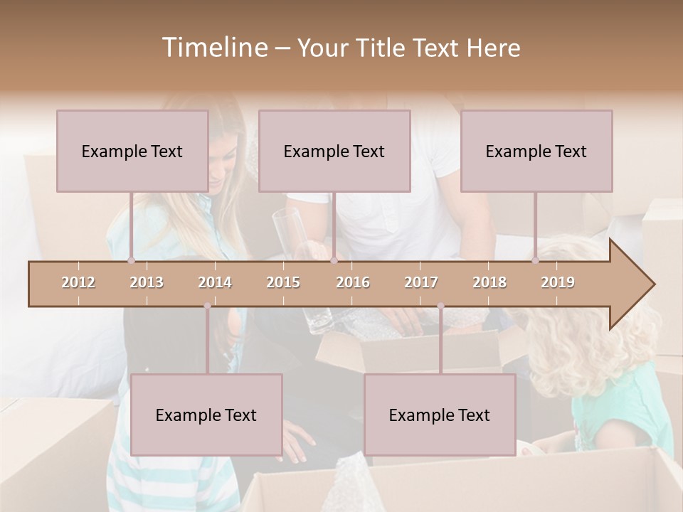 Jubilant New Offspring PowerPoint Template