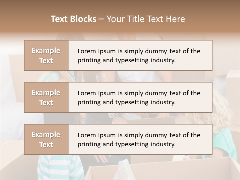 Jubilant New Offspring PowerPoint Template