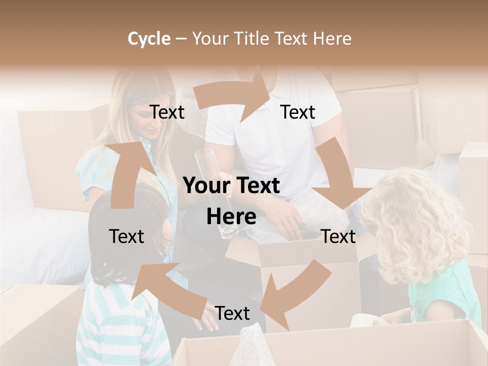 Jubilant New Offspring PowerPoint Template