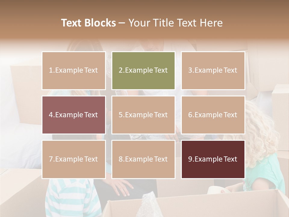 Jubilant New Offspring PowerPoint Template