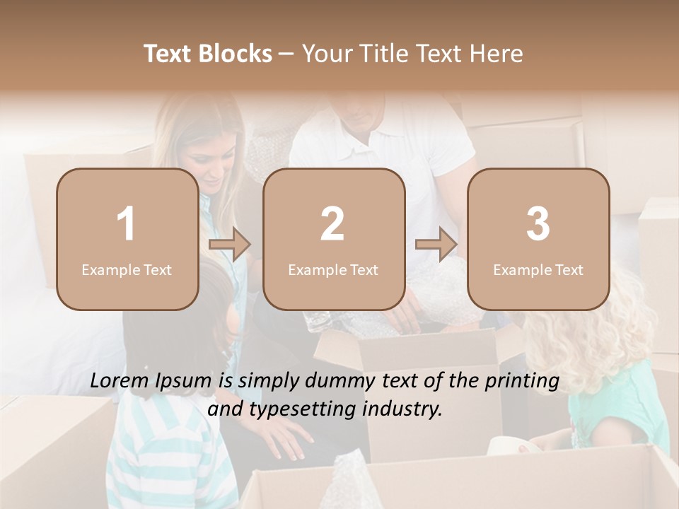 Jubilant New Offspring PowerPoint Template