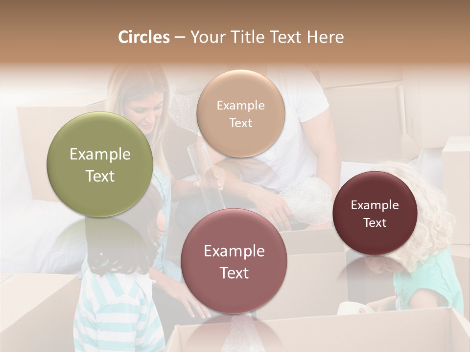 Jubilant New Offspring PowerPoint Template