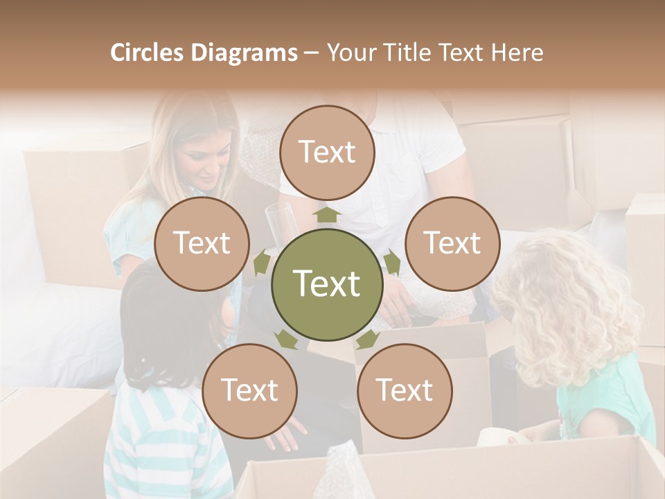 Jubilant New Offspring PowerPoint Template