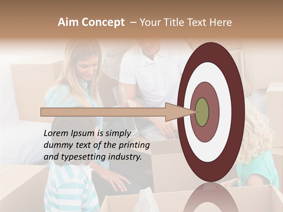 Jubilant New Offspring PowerPoint Template