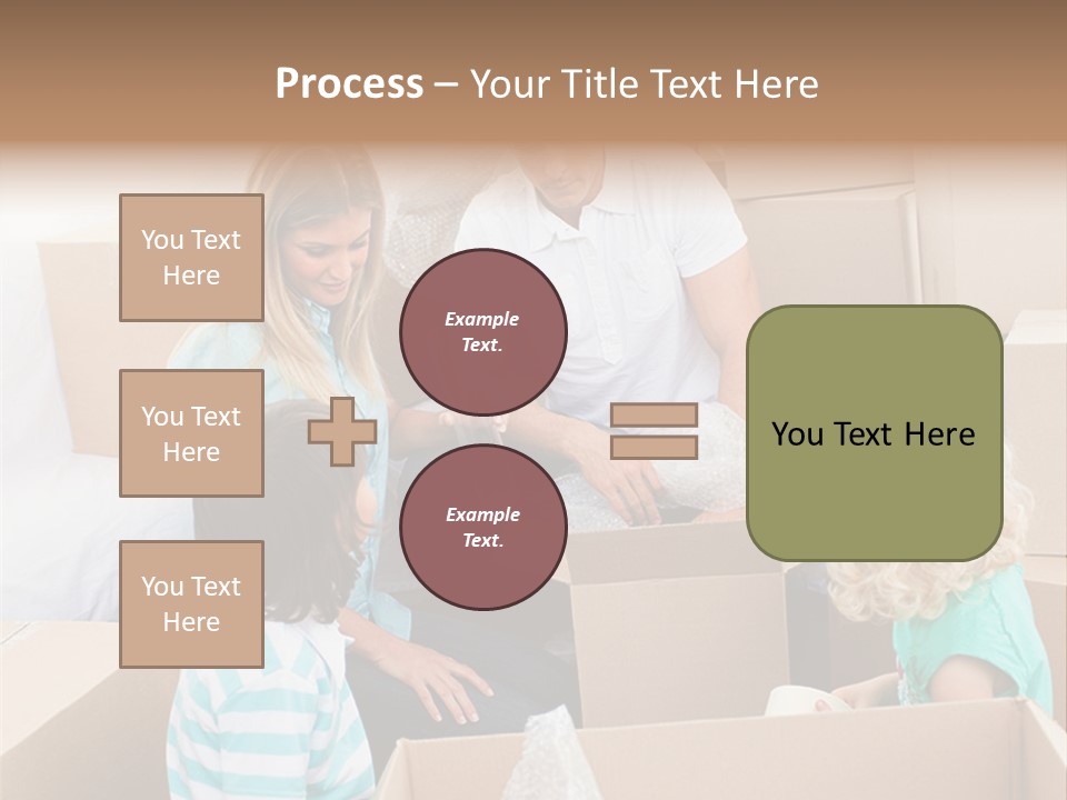 Jubilant New Offspring PowerPoint Template