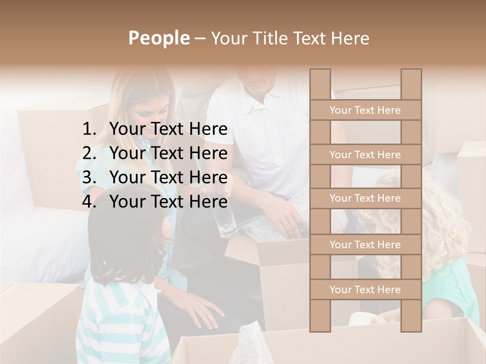 Jubilant New Offspring PowerPoint Template