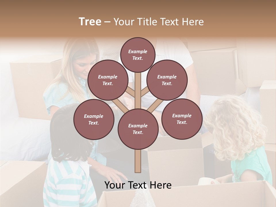 Jubilant New Offspring PowerPoint Template