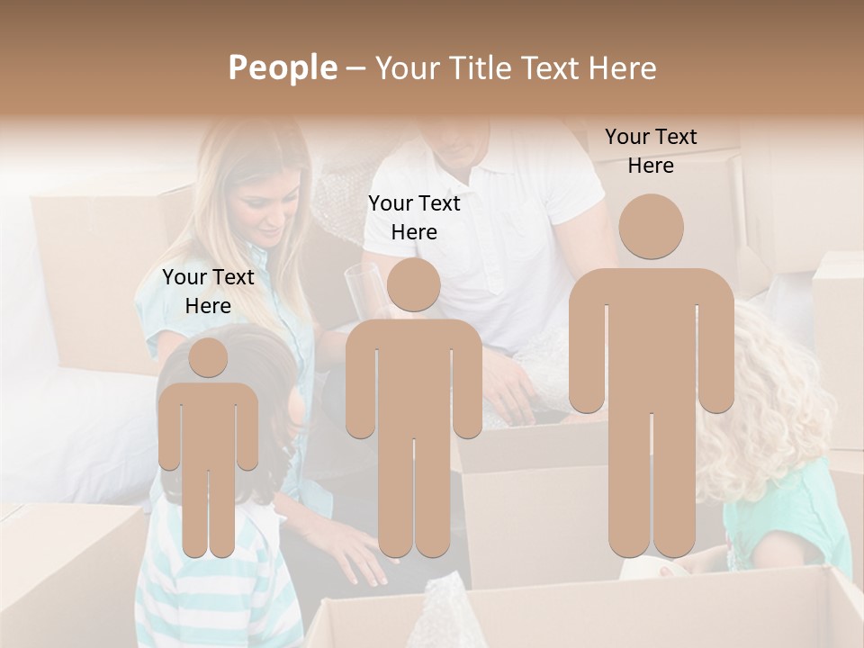 Jubilant New Offspring PowerPoint Template