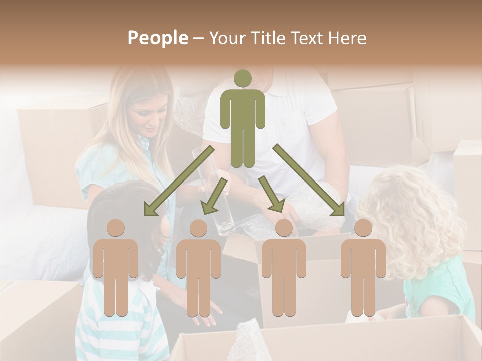 Jubilant New Offspring PowerPoint Template