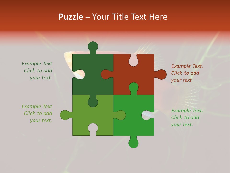 Plant Water Green PowerPoint Template