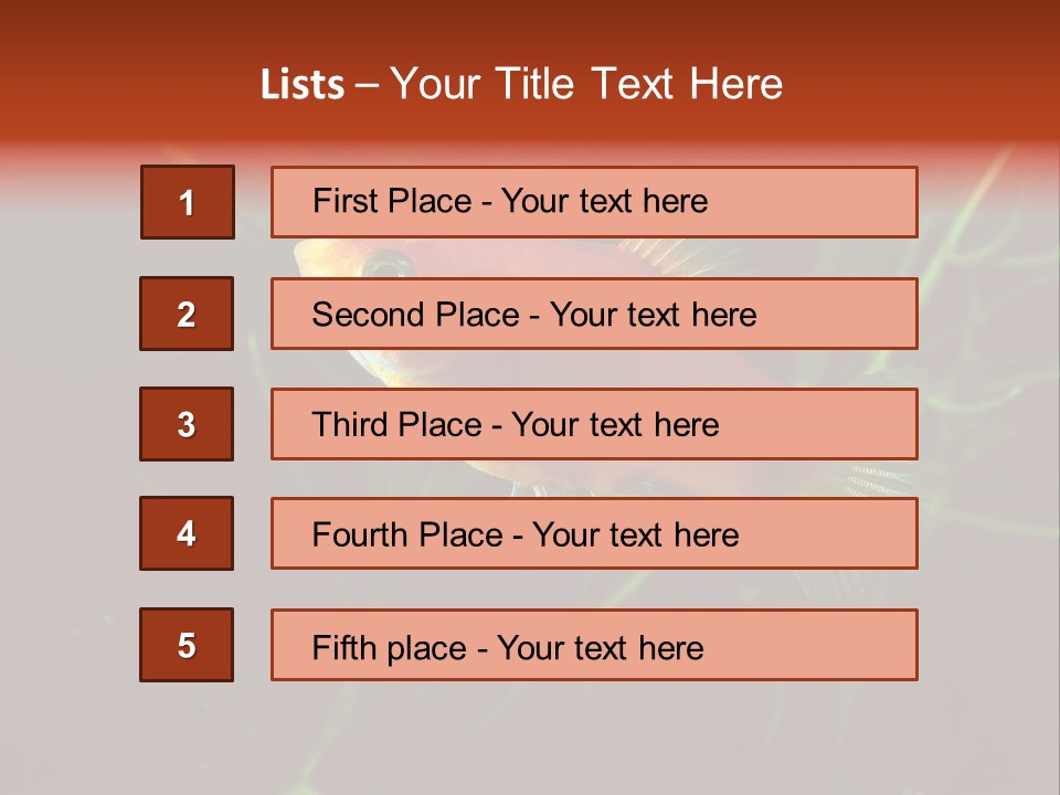 Plant Water Green PowerPoint Template
