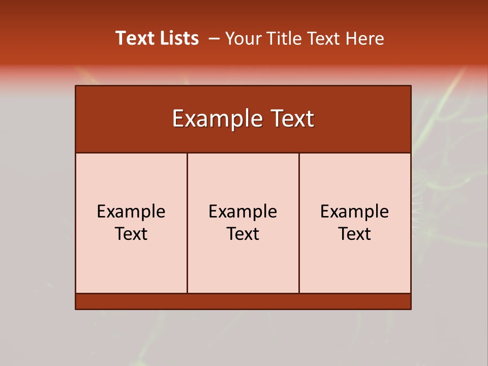 Plant Water Green PowerPoint Template