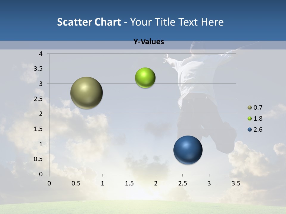 Blue Sunrise Field PowerPoint Template