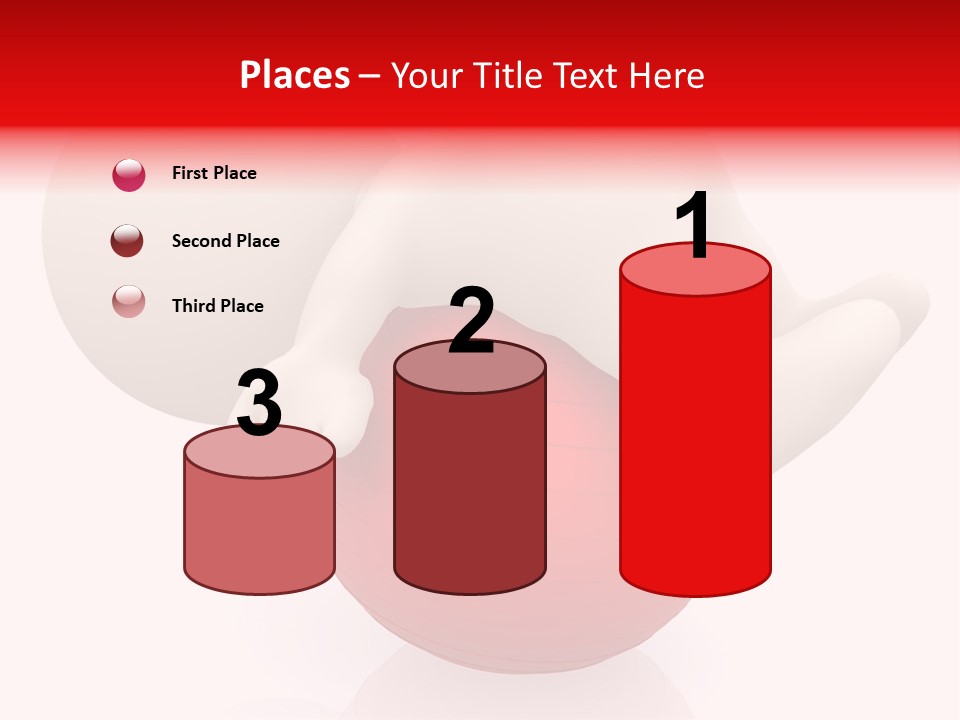 Healthy Stretch People PowerPoint Template