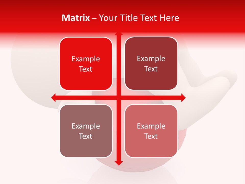 Healthy Stretch People PowerPoint Template