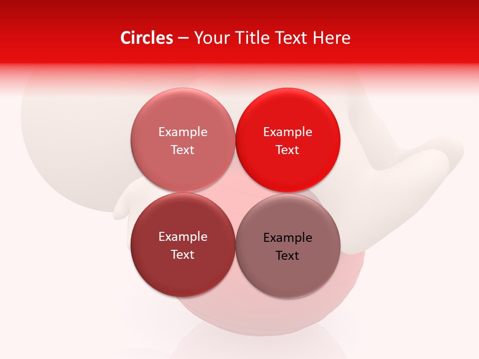 Healthy Stretch People PowerPoint Template