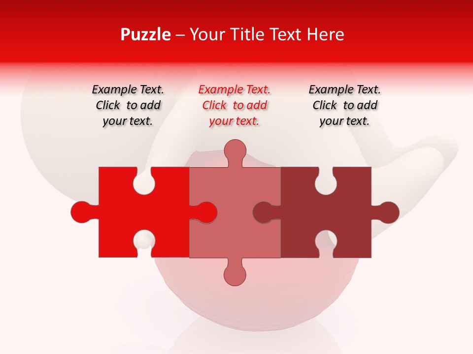 Healthy Stretch People PowerPoint Template