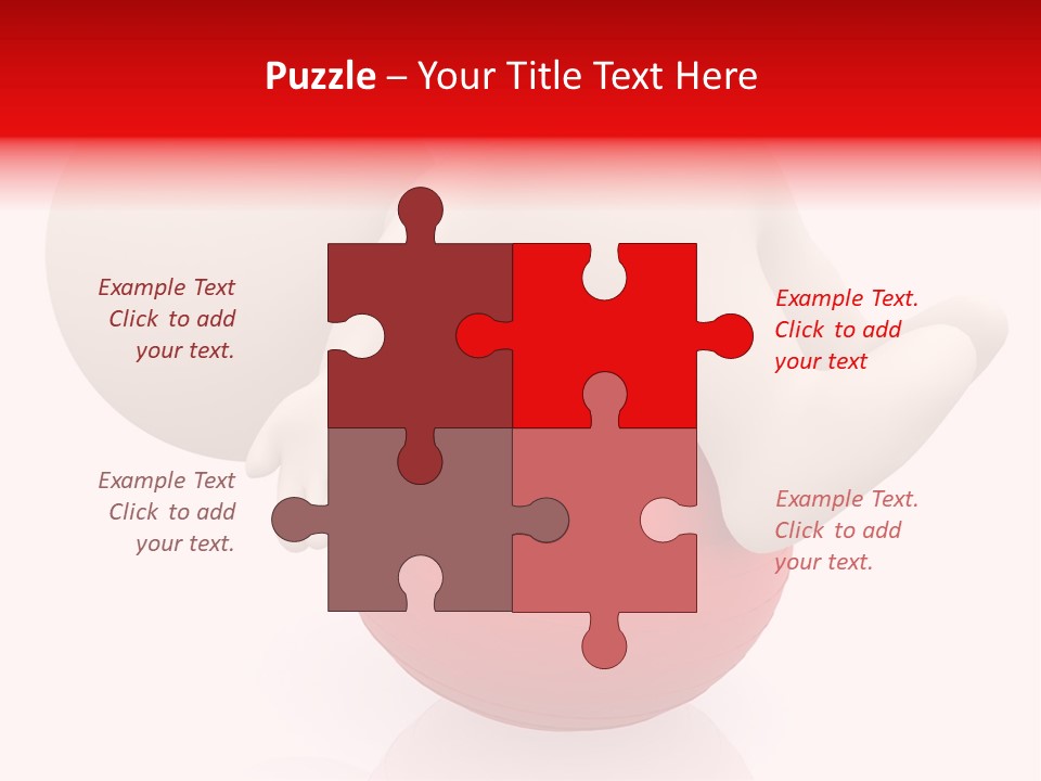 Healthy Stretch People PowerPoint Template