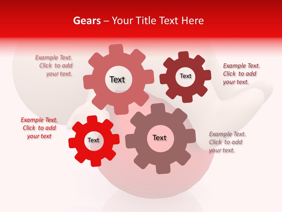 Healthy Stretch People PowerPoint Template