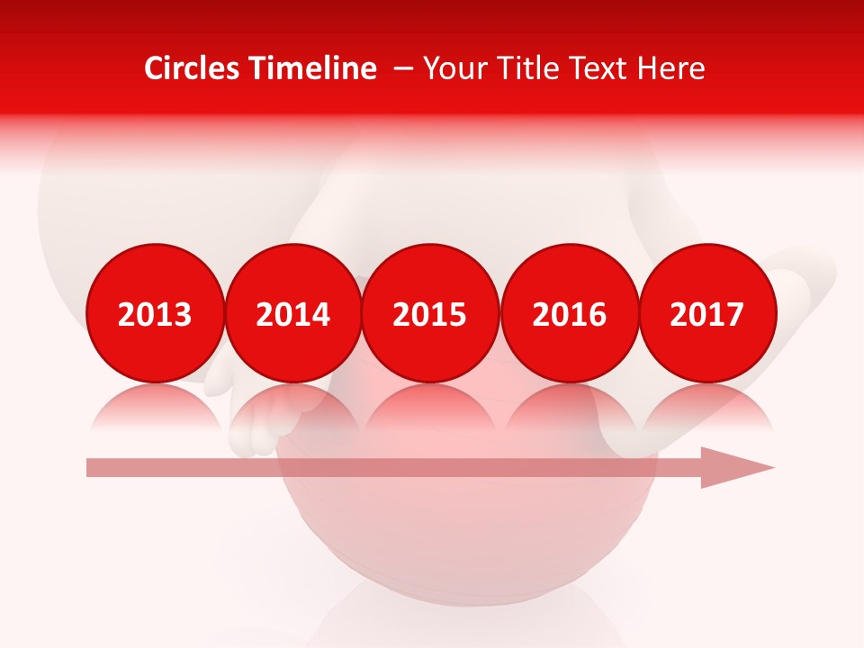 Healthy Stretch People PowerPoint Template