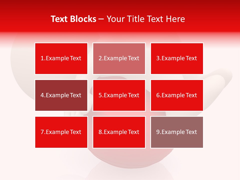 Healthy Stretch People PowerPoint Template