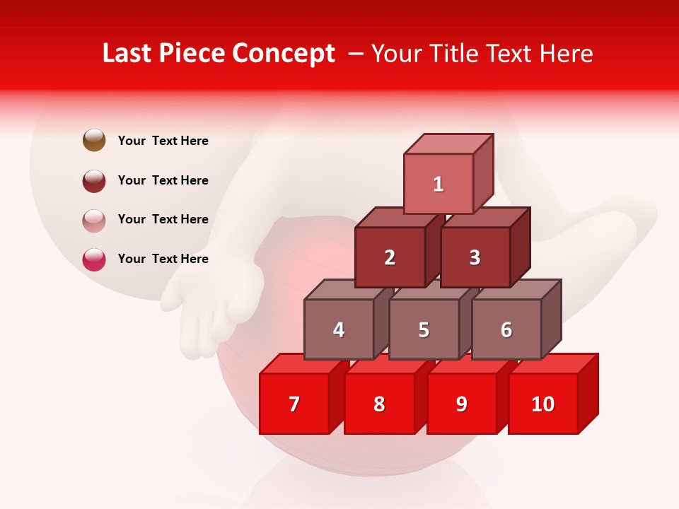 Healthy Stretch People PowerPoint Template