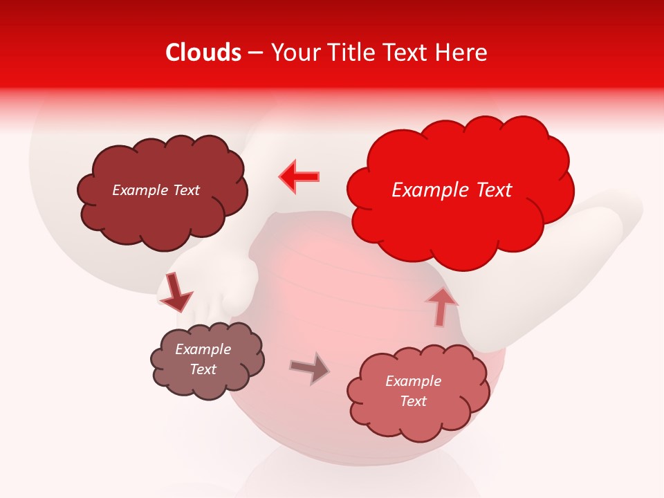 Healthy Stretch People PowerPoint Template