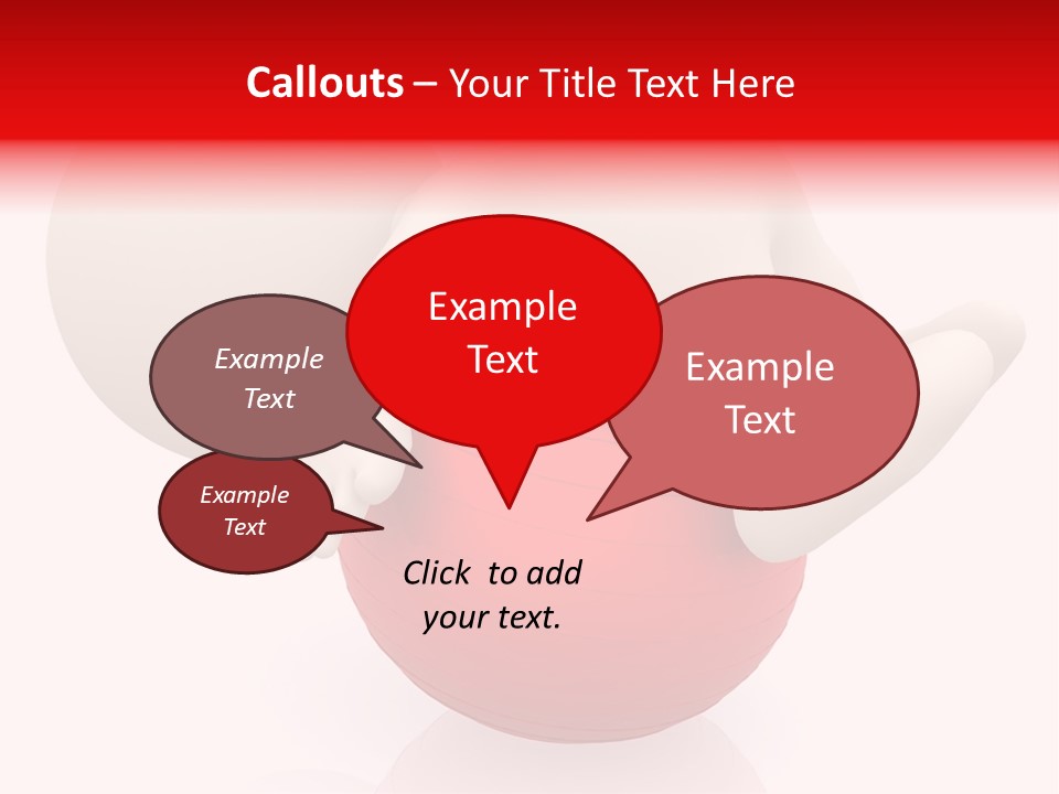 Healthy Stretch People PowerPoint Template