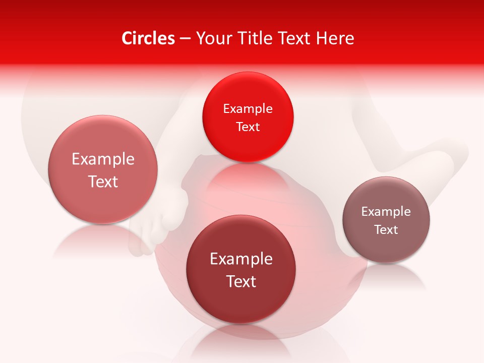 Healthy Stretch People PowerPoint Template