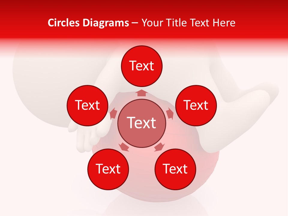 Healthy Stretch People PowerPoint Template