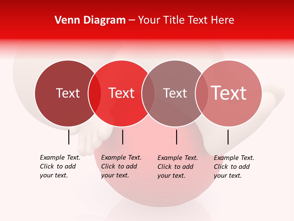 Healthy Stretch People PowerPoint Template